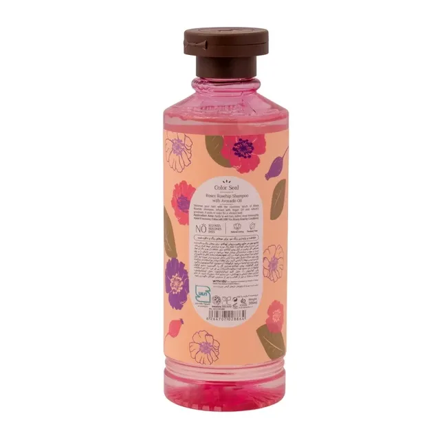 شامپو مو ویت یو مدل Rosey Rosehip مناسب برای موهای رنگ شده حجم 300 میلی لیتر، تصویر شماره 3