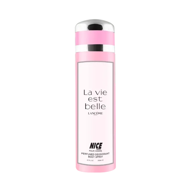 اسپری بدن زنانه نایس پاپت مدل Lancome La Vie Est Belle حجم 200 میلی لیتر