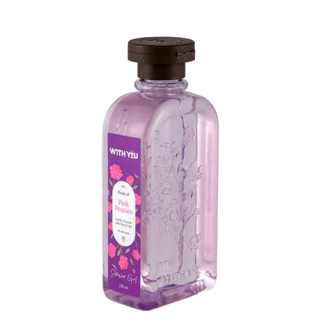 شامپو بدن ویت یو مدل Pink Peonies حجم 250 میلی‌لیتر مناسب انواع پوست