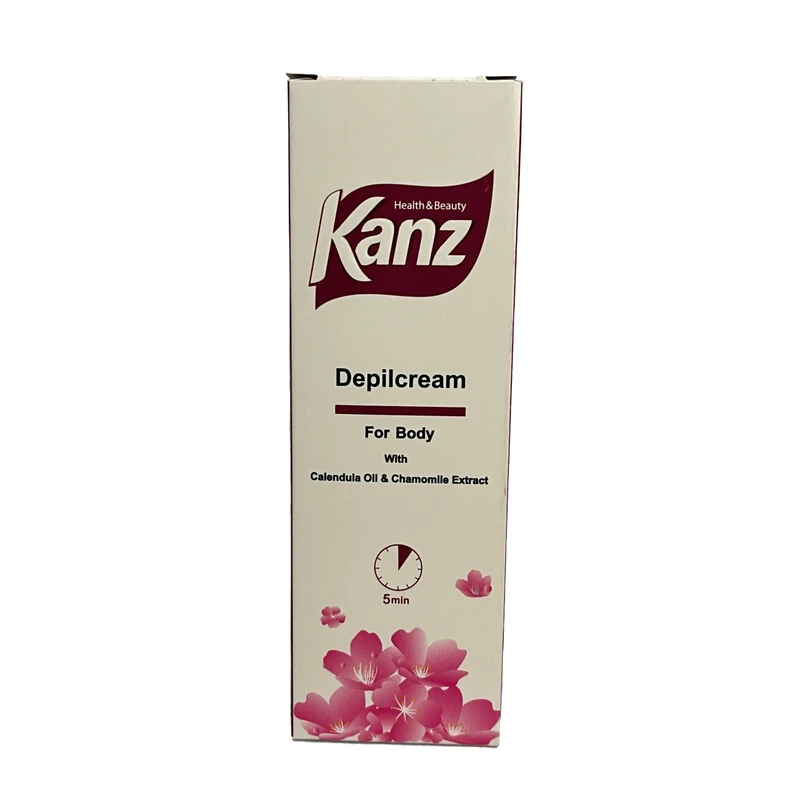 کرم موبر گیاهی مخصوص موهای زائد بدن کنز حاوی روغن کالندولا و عصاره بابونه وزن 100 گرم