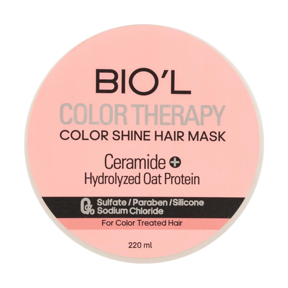 ماسک مو بیول مدل Color Therapy مناسب موهای رنگ شده حجم 220 میلی لیتر