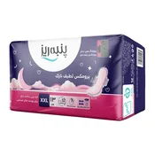 نوار بهداشتی بالدار نازک شب پنبه ریز مدل پرومکس سافت درای سایز XXL بسته 13 عددی