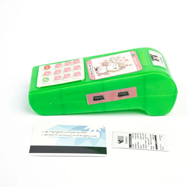 دستگاه کارتخوان اسباببازی همراه با کارت و رسید، تصویر شماره 2