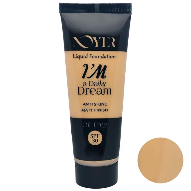 کرم پودر فاقد چربی مات نویر Noyer با SPF30 شماره 010 حجم 40 میلی لیتر