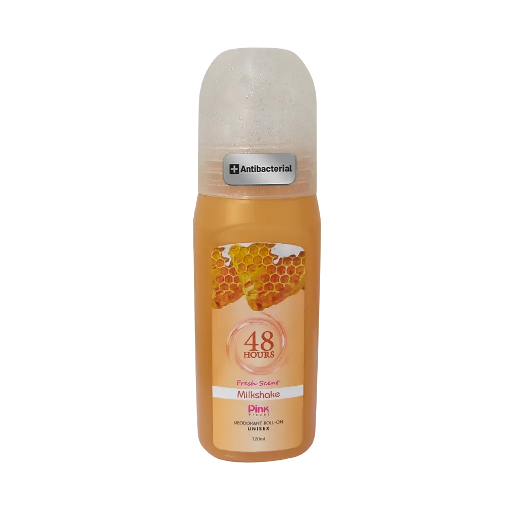 مام رول صدفی پینک ویژوآل مدل Milkshake حجم 120 میلی لیتر – شیر عسل وانیل