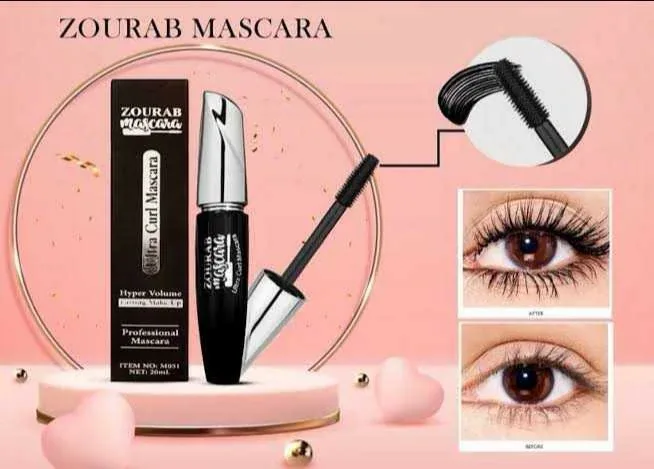 ریمل حجم دهنده مژه زوراب - ZOURAB مدل M051