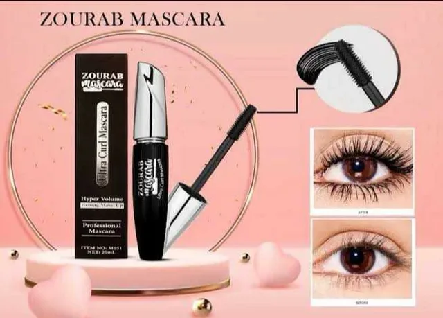 ریمل حجم دهنده مژه زوراب - ZOURAB مدل M051