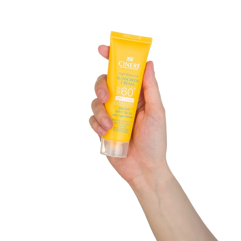 کرم ضد آفتاب بی رنگ سینره spf60 مناسب پوستهای نرمال تا خشک حجم 50میلی لیتر، تصویر شماره 5