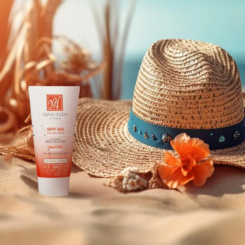 کرم ضد آفتاب رنگی مای با SPF60 مناسب پوست چرب و مختلط حجم ۵۰ میلی‌لیتر، تصویر شماره 2