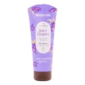 نرم‌کننده مو ویت یو مدل Juicy Grapes مناسب انواع مو حجم 200 میلی‌لیتر