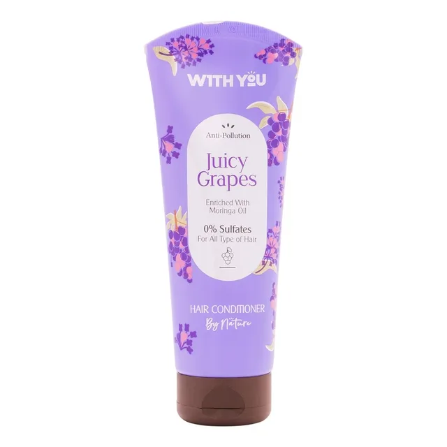 نرمکننده مو ویت یو مدل Juicy Grapes مناسب انواع مو حجم 200 میلیلیتر