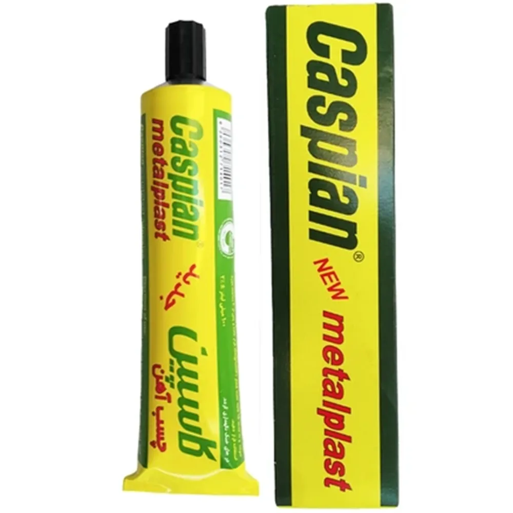 چسب آهن شفاف کاسپین مدل Metal Plast New – حجم ۱۰۰ میلی‌لیتر، تصویر شماره 3