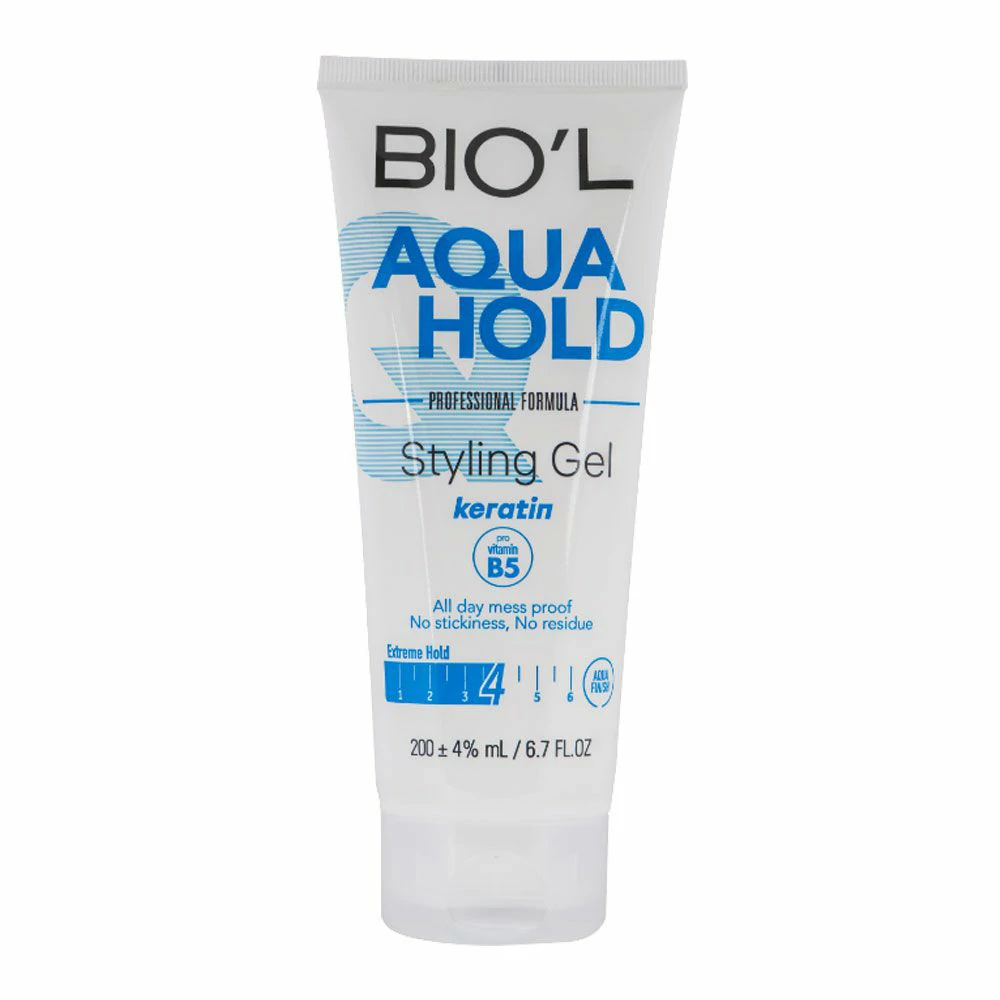 ژل مرطوب موی سر بیول مدل AQUA HOLD حجم ۲۰۰ میلیلیتر