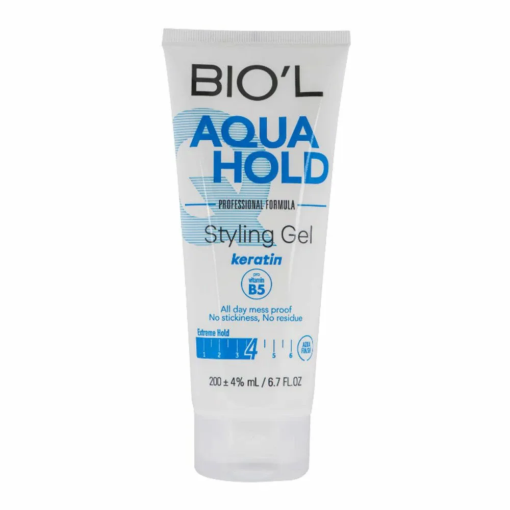 ژل مرطوب موی سر بیول مدل AQUA HOLD حجم ۲۰۰ میلیلیتر