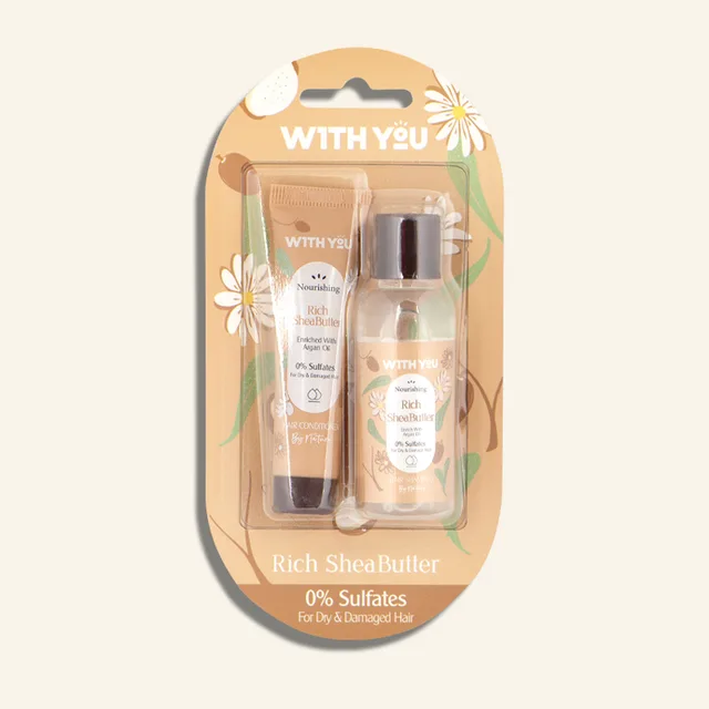پک مسافرتی شامپو و نرم کننده Rich Shea butter