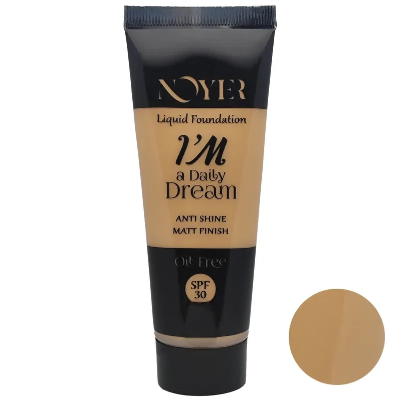 کرم پودر فاقد چربی مات نویر Noyer با SPF30 شماره 030 حجم 40 میلی لیتر
