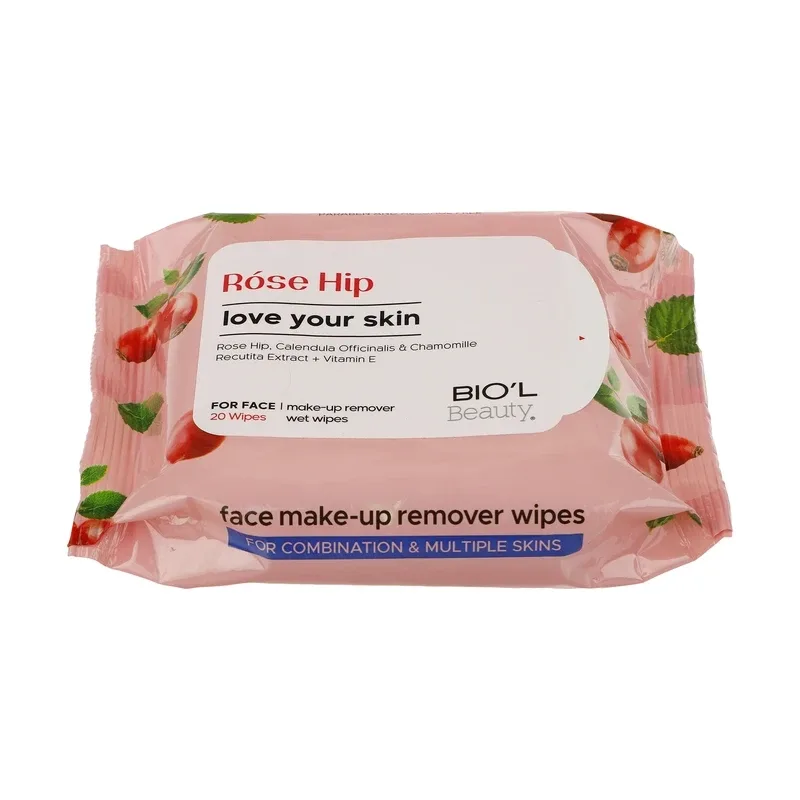 دستمال مرطوب بیول مدل Rose Hip بسته 20 عددی، تصویر شماره 4