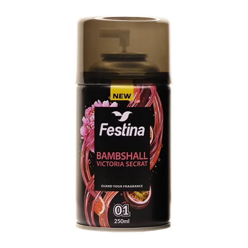 اسپری خوشبو کننده هوا فستینا رایحه Bambshall Victoria Secret حجم 250میلی لیتر