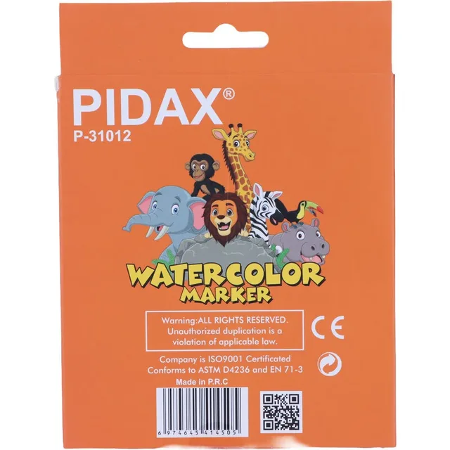 ماژيک PIDAX مدل P-31012 - 12 رنگ، تصویر شماره 2