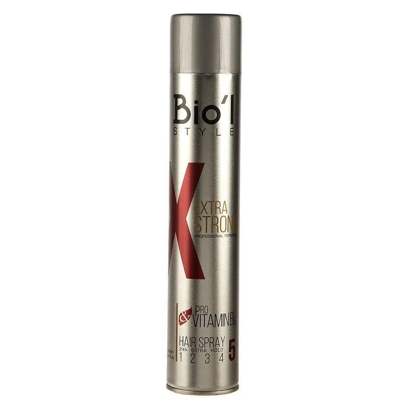 اسپری نگهدارنده حالت مو بیول مدل Extra Strong حجم ۵۰۰ میلیلیتر