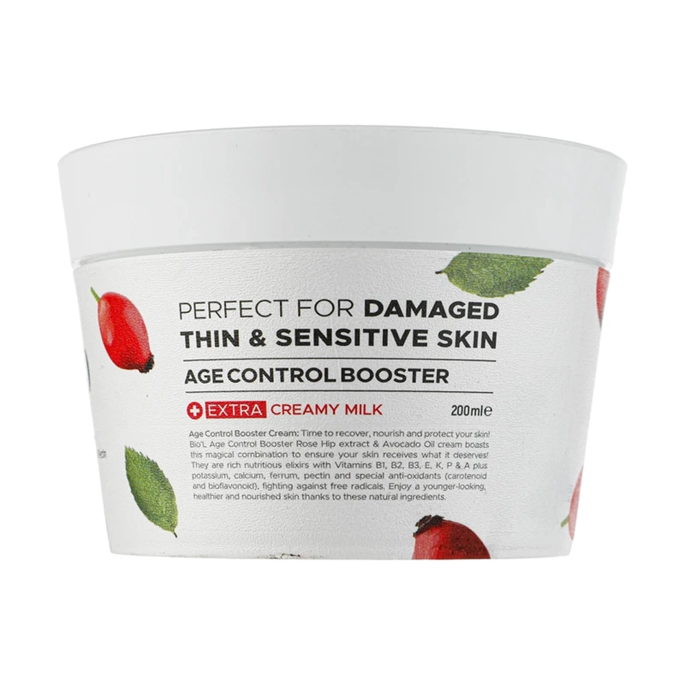 کرم مرطوب کننده دست و صورت بیول مدل Rose Hip حجم ۲۰۰ میل مناسب پوست های حساس آسیب دیده
