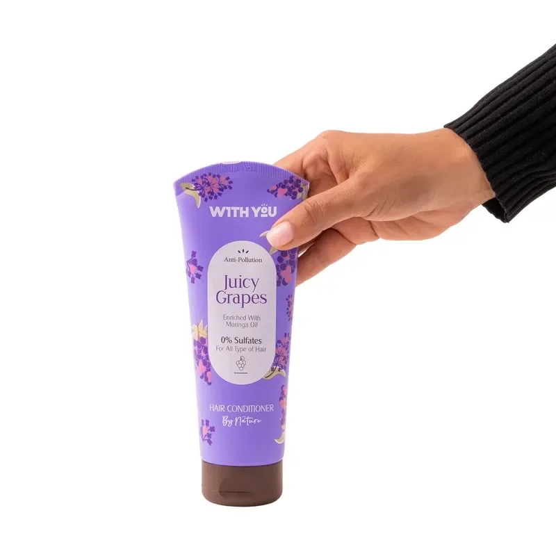 نرمکننده مو ویت یو مدل Juicy Grapes مناسب انواع مو حجم 200 میلیلیتر، تصویر شماره 2