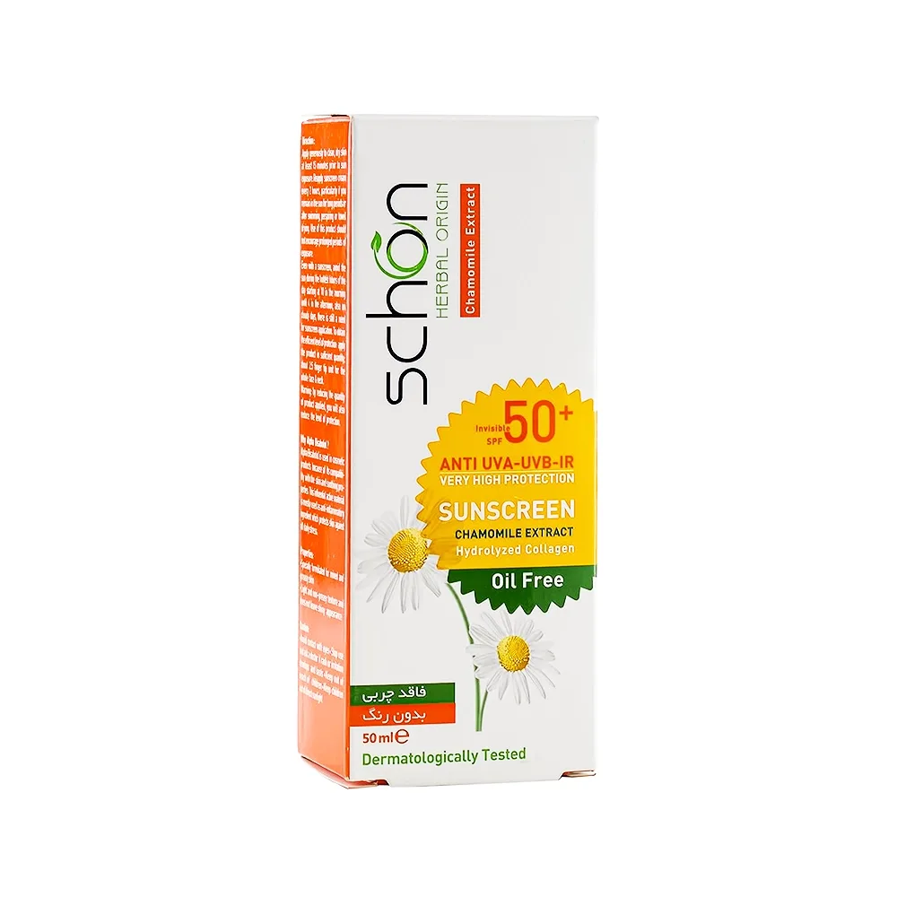ضد آفتاب بی‌رنگ شون،مدل SPF50+ مناسب پوست های چرب، حجم 50 میلی‌لیتر، تصویر شماره 2
