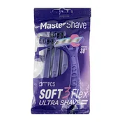 خودتراش سه لبه مستر شیو مدل Soft بسته 3 عددی