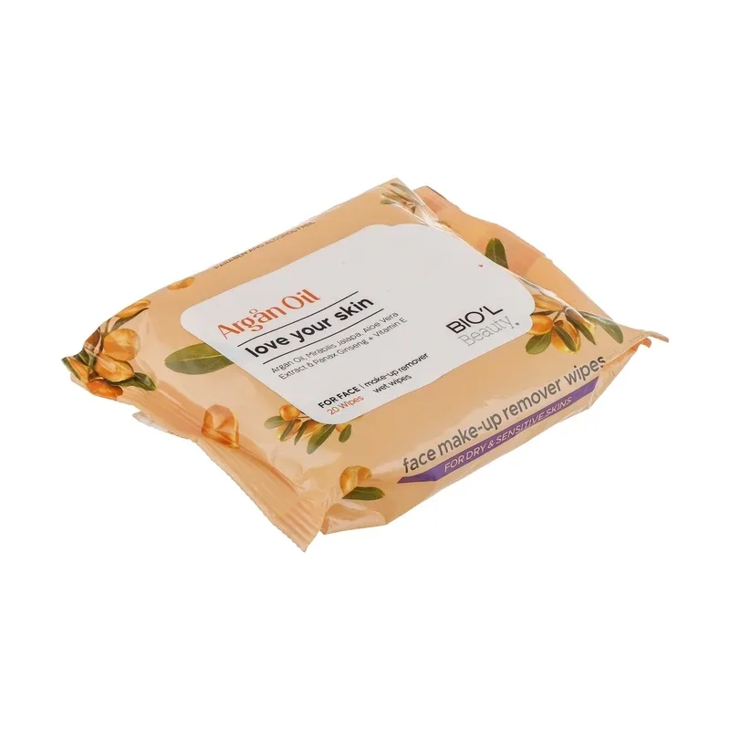 دستمال مرطوب بیول مدل Argan Oil بسته 20 عددی، تصویر شماره 4