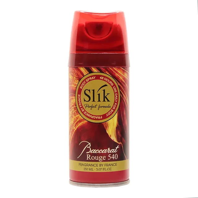 اسپری خوشبو کننده بدن سلیک کالر رایحه Baccarat Rouge 540 حجم 150 میلی لیتر