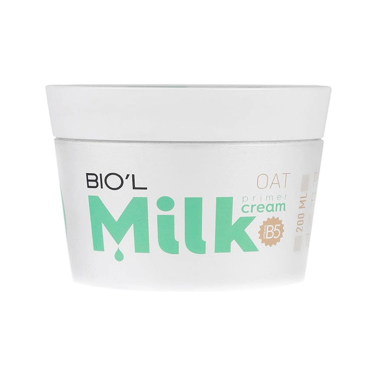 کرم مرطوب کننده دست و صورت بیول مدل Oat Milk حجم ۲۰۰ میل مناسب پوست های معمولی و خشک