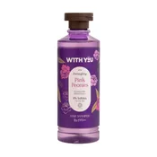 شامپو مو ویت یو مدل Pink Peonies مناسب برای موهای وزدار و خشک حجم 300 میلی لیتر