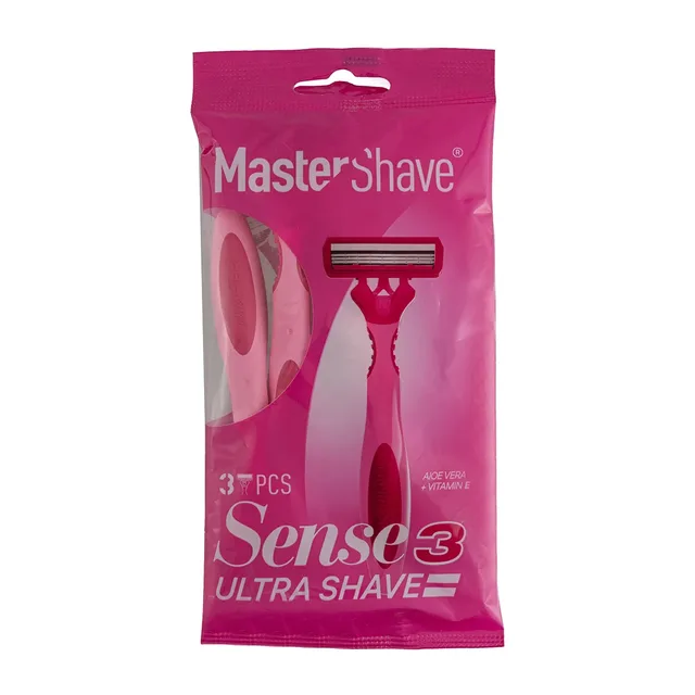 خودتراش 3 لبه مستر شیو مدل Sense 3 بسته 3 عددی