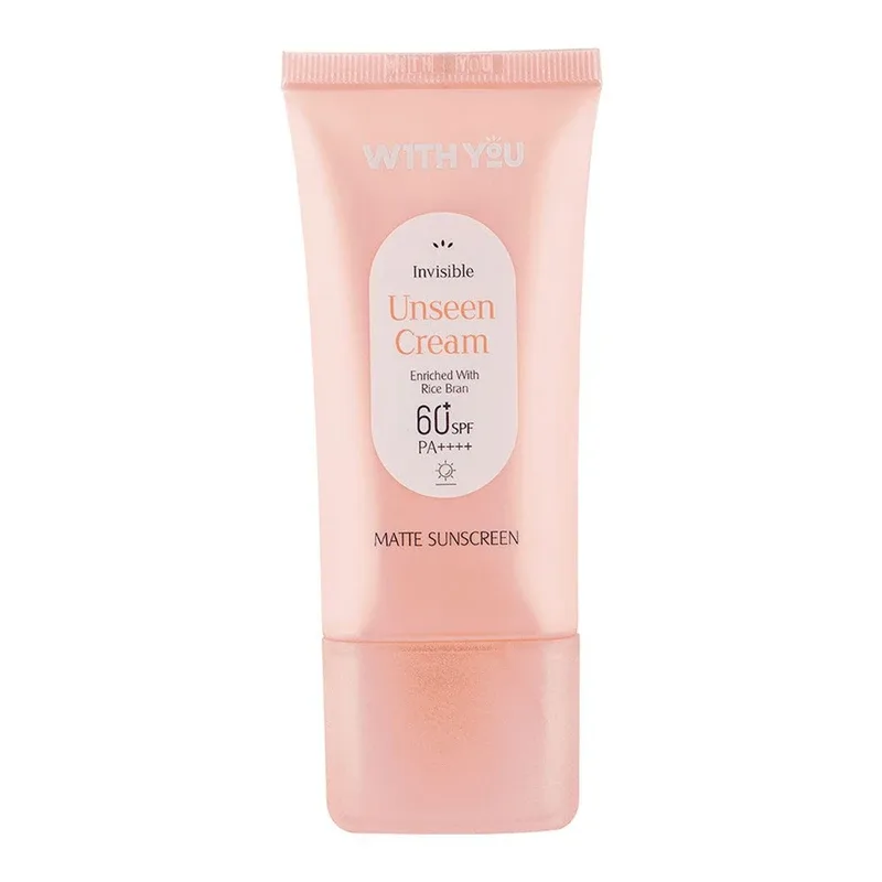 کرم ضد آفتاب بیرنگ ویت یو مدل Unseen SPF 60 – محافظ UVA و UVB حجم ۵۰ میلیلیتر