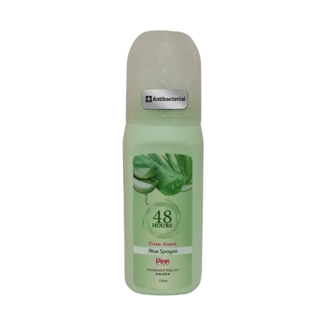 مام رول صدفی پینک ویژوآل مدل Aloe Spagna حجم 120 میلی لیتر – آلوئه ورا