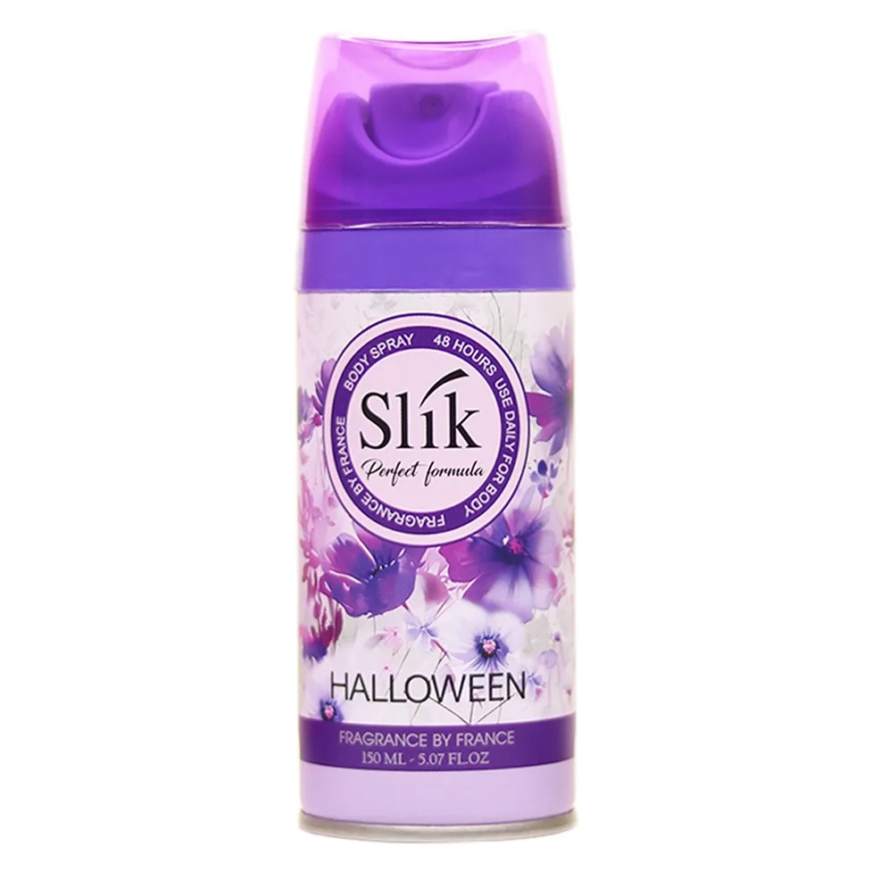 اسپری خوشبو کننده بدن سلیک کالر رایحه Halloween حجم 150 میلی لیتر