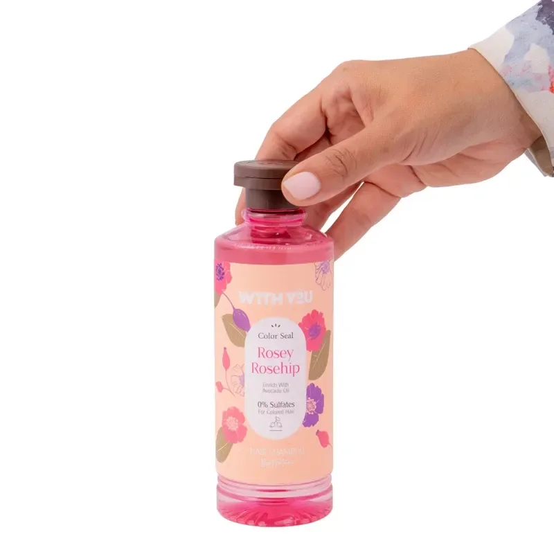 شامپو مو ویت یو مدل Rosey Rosehip مناسب برای موهای رنگ شده حجم 300 میلی لیتر، تصویر شماره 2