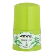 مام رول ضد تعریق زنانه ویت یو Green Leaf حجم 50 میلی‌لیتر
