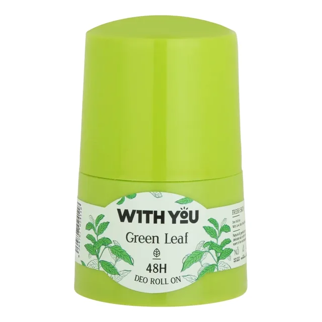 مام رول ضد تعریق زنانه ویت یو Green Leaf حجم 50 میلی‌لیتر