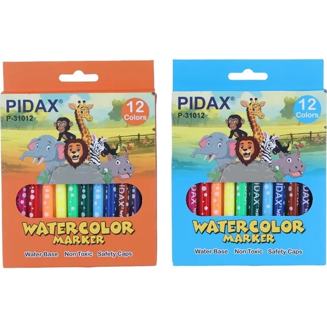 ماژيک PIDAX مدل P-31012 - 12 رنگ