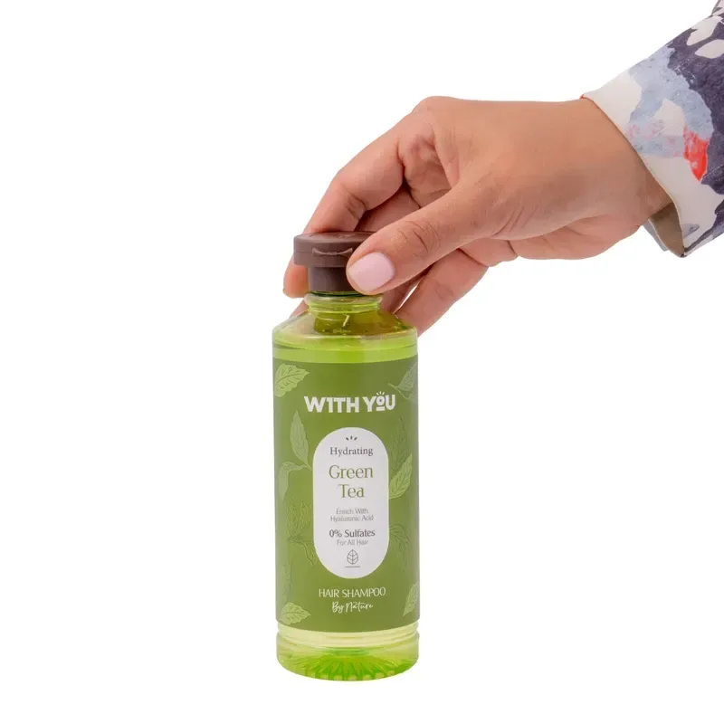 شامپو مو ویت یو مدل Green Tea مناسب برای انواع مو حجم 300 میلی لیتر، تصویر شماره 3