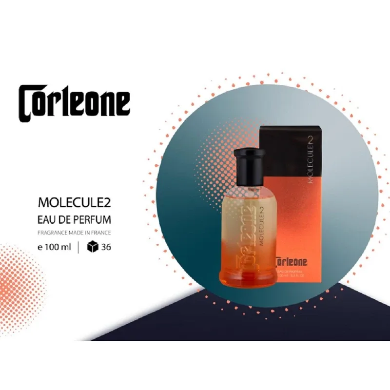 ادو پرفیوم مردانه کورلئونه مدل 02 Molecule با رایحه خنک حجم 100 میلیلیتر، تصویر شماره 2