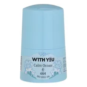 مام رول ضد تعریق زنانه ویت یو مدل CALM OCEAN حجم 50 میلی لیتر