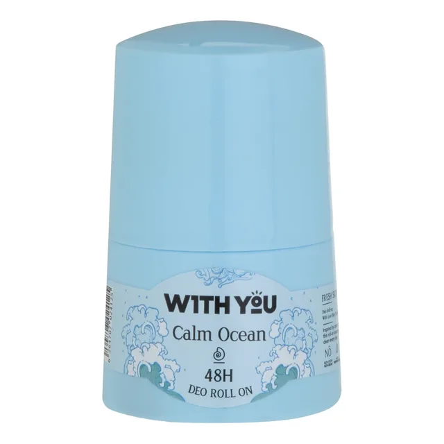 مام رول ضد تعریق زنانه ویت یو مدل CALM OCEAN حجم 50 میلی لیتر
