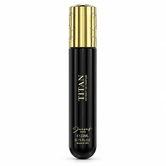 عطر نیش مینی مردانه ژکساف مدل تیتان (Jacsaf Titan) حجم ۲۲ میلیلیتر