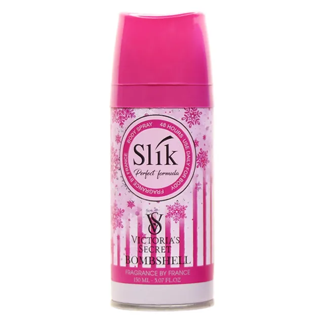 اسپری خوشبو کننده بدن سلیک کالر رایحه Victorias Secret Bombshell حجم 150 میلی لیتر