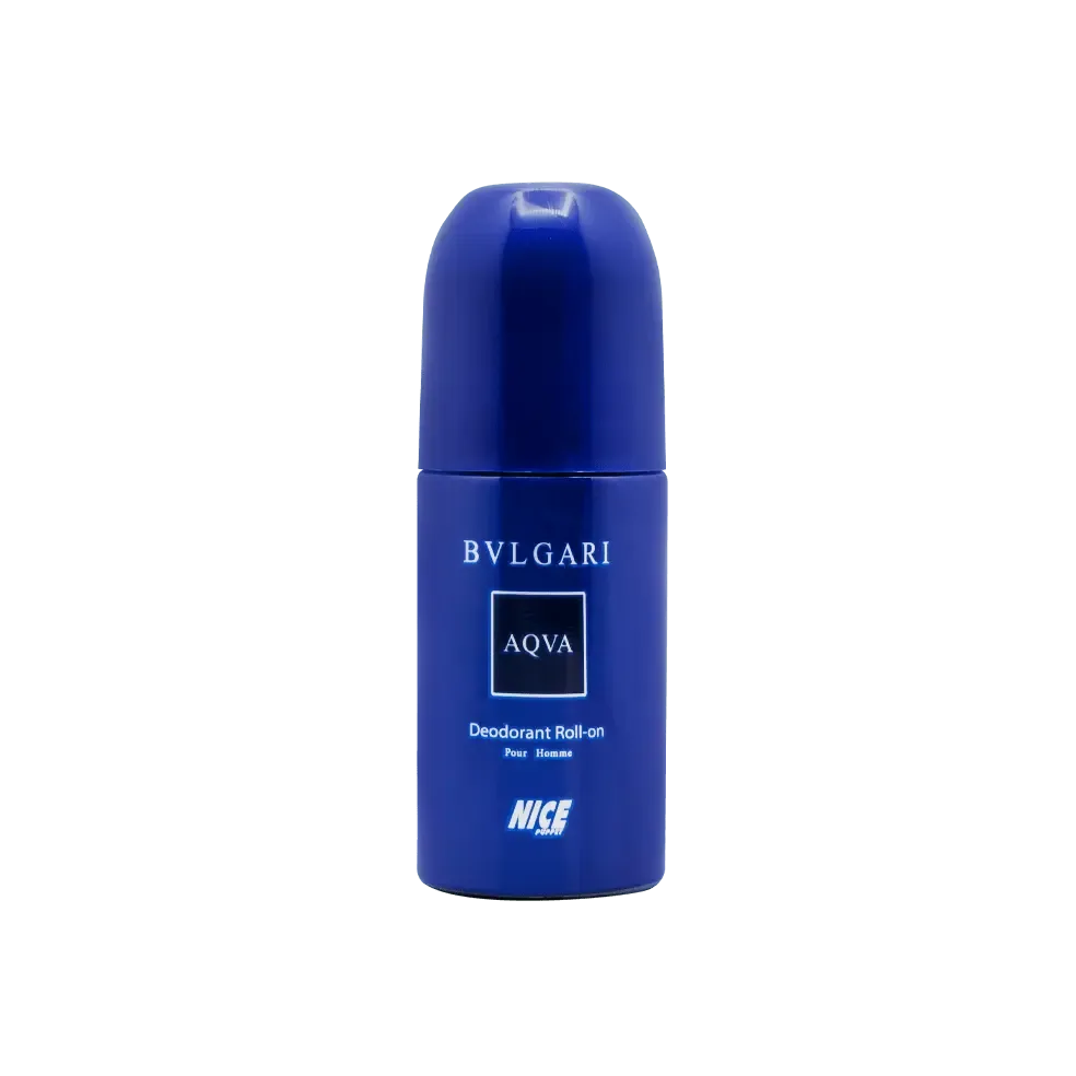 مام رول ضد تعریق مردانه نایس پاپت مدل Bvlgari Aqva حجم 60 میلی لیتر