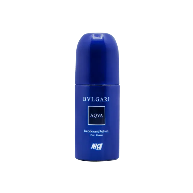 مام رول ضد تعریق مردانه نایس پاپت مدل Bvlgari Aqva حجم 60 میلی لیتر