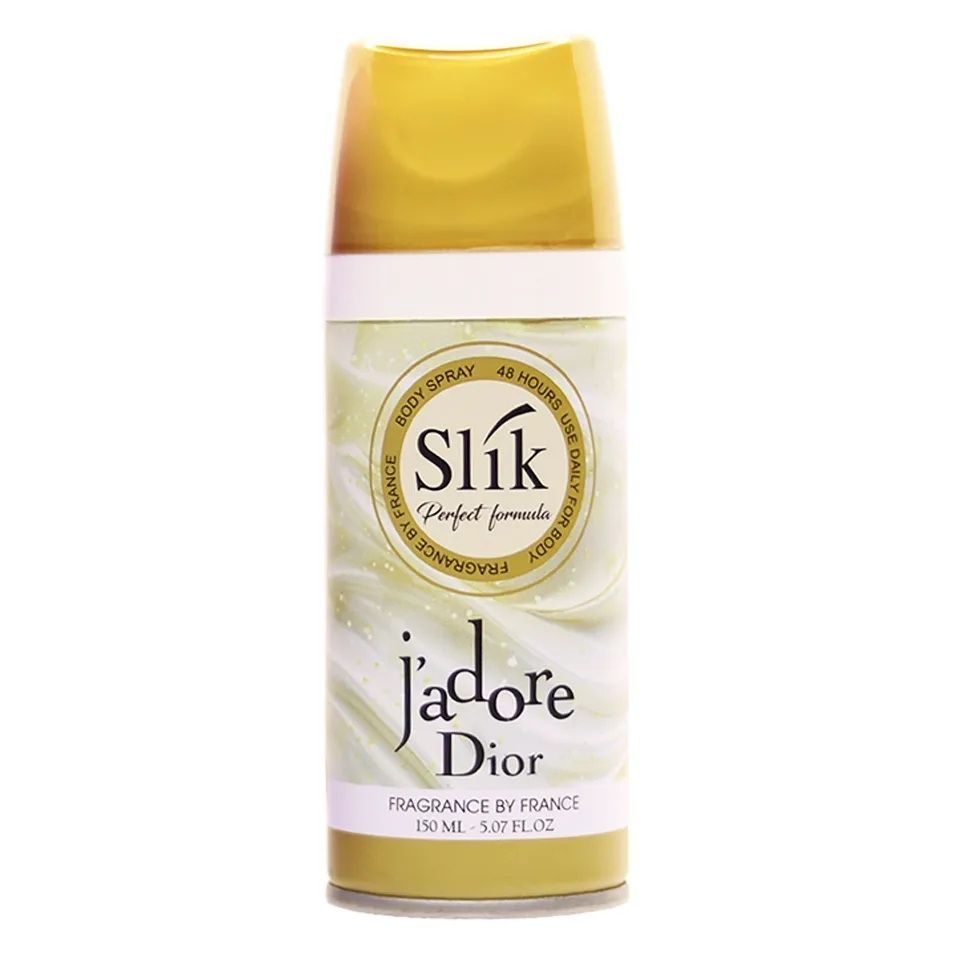 اسپری خوشبو کننده بدن سلیک کالر رایحه Jadore Dior حجم 150 میلی لیتر