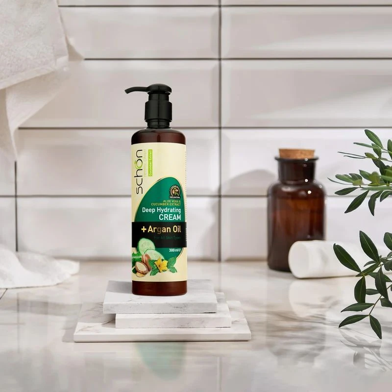 کرم مرطوبکننده شون مدل Cucumber – آبرسانی و طراوت با عصاره خیار و روغن آرگان